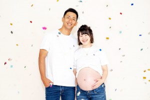 『maternity　photo』